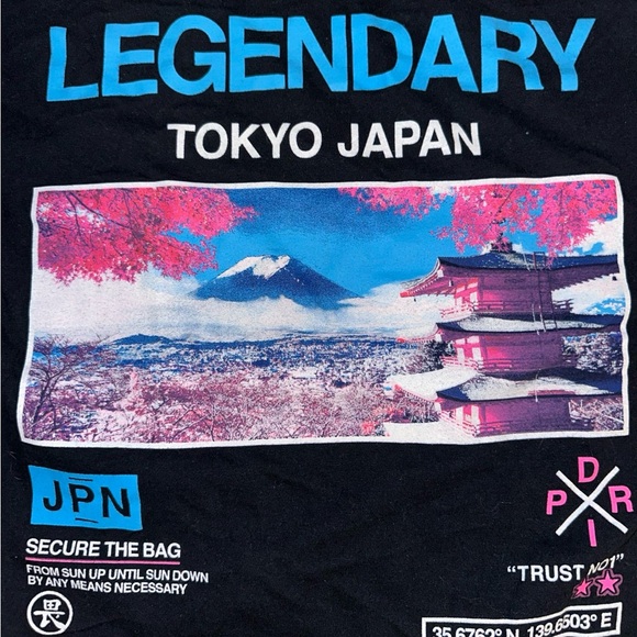 Legendary Tokyo Japan T-Shirt - Small - Picture 2 of 3